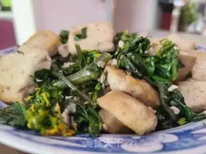 Make Cream moss and tofu step 5