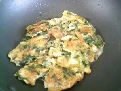 Make Spinach baked eggs step 9