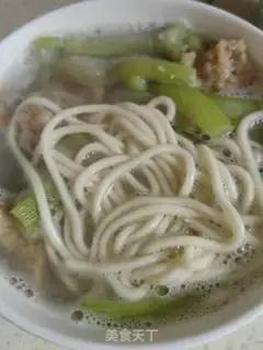 Make Flour noodles step 7