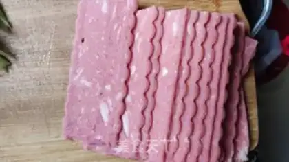 Make Bacon pins and mushrooms step 1