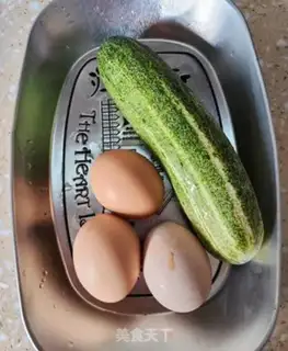 Make Cucumber eggs step 0