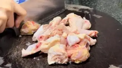 Make Chicken mushrooms step 2