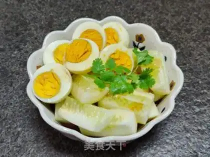 Make Cucumber eggs step 4