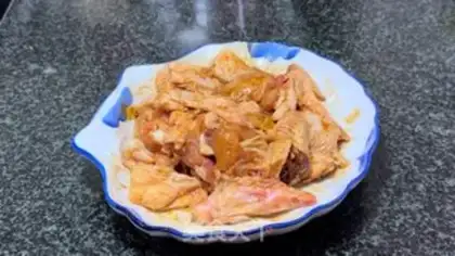 Make Chicken mushrooms step 5