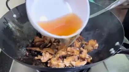 Make Chicken mushrooms step 9