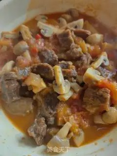 Make Tomato mushroom beef stew step 9