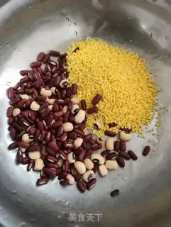 Make Pumpkin rice chow step 1