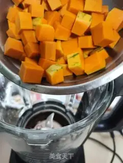 Make Pumpkin rice chow step 3
