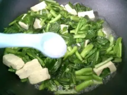 Make Frozen tofu and oil step 5