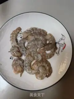 Make Garlic shrimp step 0