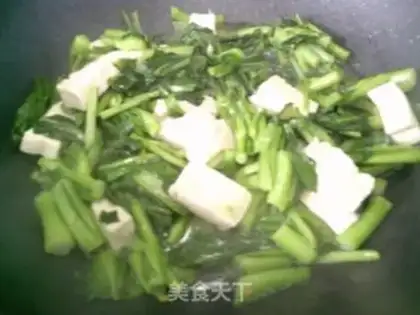 Make Frozen tofu and oil step 7