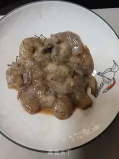 Make Garlic shrimp step 1