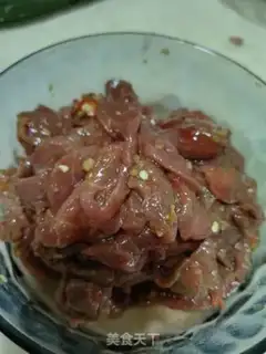 Make Spinach with beef step 4