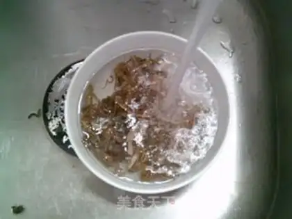 Make Steamed pasta in the dried vegetables step 1