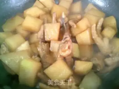 Make Chicken claws on the head step 9