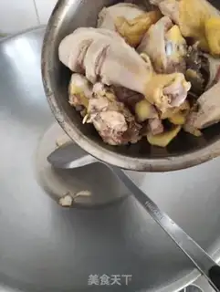 Make Potato onion chicken step 3