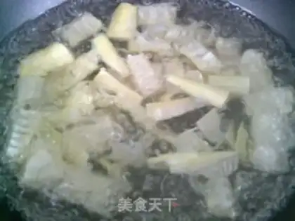 Make ♪ Black-mole green peppers burning thunder ♪ step 3