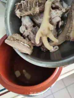 Make Chicken-bone dragon-bone curry step 3