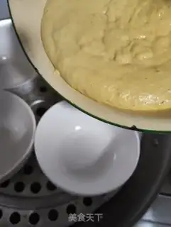 Make Steamed corn cake step 4