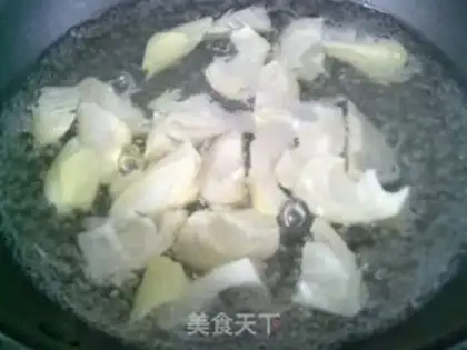 Make ♪ Black-mole, salt-cracked tofu ♪ step 2