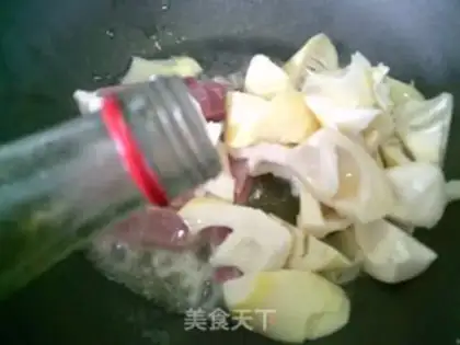 Make ♪ Black-mole, salt-cracked tofu ♪ step 3