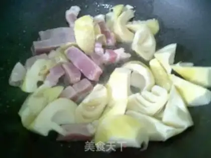 Make ♪ Black-mole, salt-cracked tofu ♪ step 4