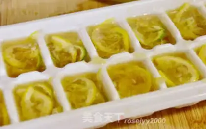 Make Double lemon honey step 5
