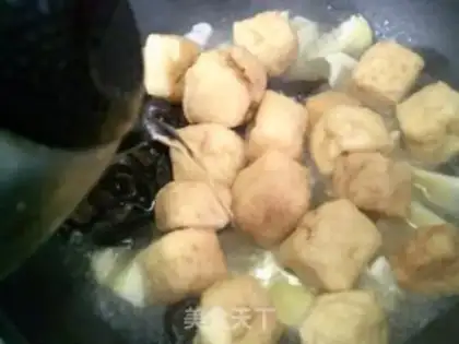 Make ♪ Black-mole, salt-cracked tofu ♪ step 5