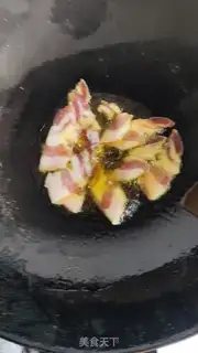 Make Garlic meat step 3
