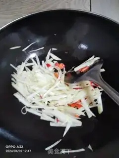 Make Clear the radish step 3