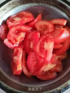 Make Tomato potatoes soup step 1