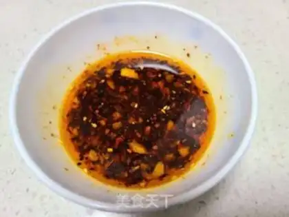 Make A red radish spinach fan step 5