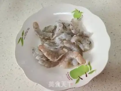 Make Garlic shrimp step 3