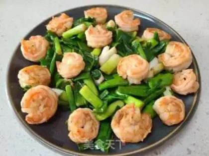 Make Garlic shrimp step 6