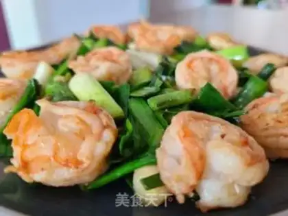 Make Garlic shrimp step 7