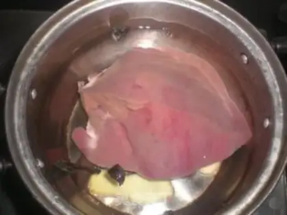 Make Pieprika liver step 0