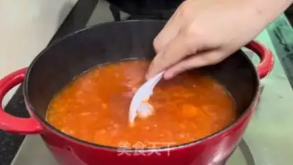 Make Tomato beef shrimp step 10