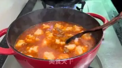 Make Tomato beef shrimp step 12