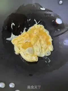 Make Sour-beans fried eggs step 3