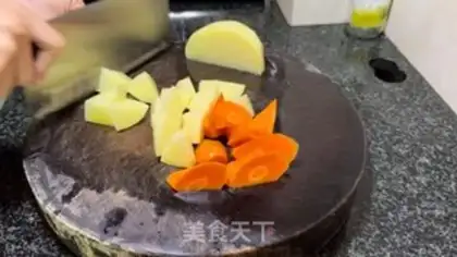 Make Curry cowboy bones step 1