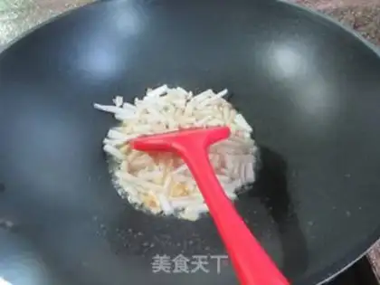 Make Wheat and sea mushrooms step 5