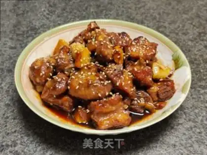 Make Sour plum ribs step 11