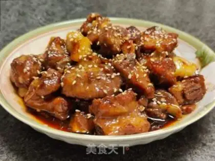 Make Sour plum ribs step 12
