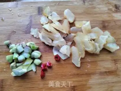 Make Cowweeds and beans step 2