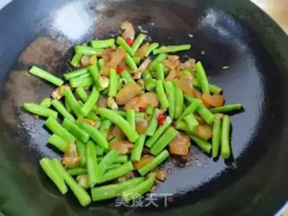 Make Cowweeds and beans step 5