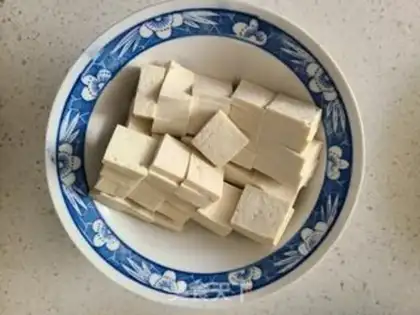 Make Shrimp tofu step 2