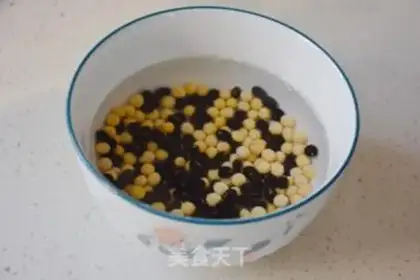 Make Sesame beans step 1