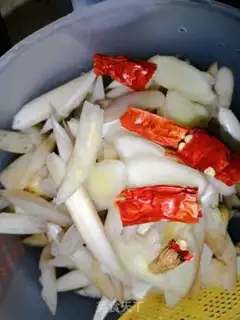 Make Sour spicy belt step 2