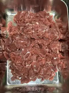 Make Tofu beef step 1
