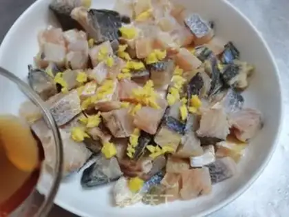 Make Yellow fish, steamed eggs step 3